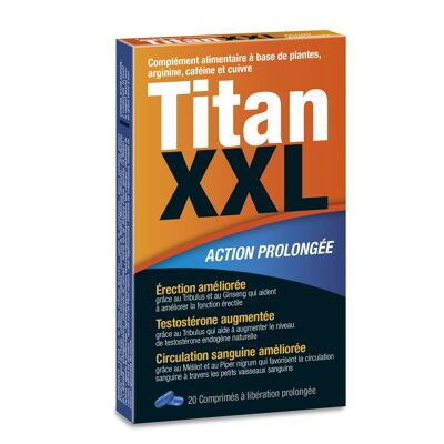 TITAN XXL ACCION PROLONGADA 20 comprimidos