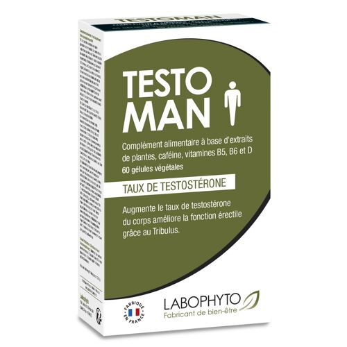 TESTOMAN TAUX DE TESTOSTERONE