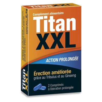 TITAN XXL ACTION PROLONGEE 2 comprimés