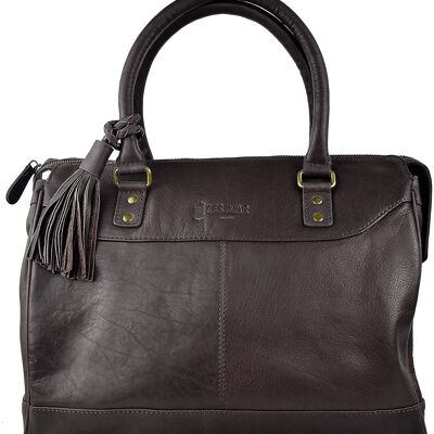 Zerimar Leather Bags for Women | Shoulder Bag for Women | Genuine Leather Bags for Women | Vintage Shoulder Bags for Women | Size: 11x13x6 in