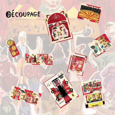 DECOUPAGE CIRCUS