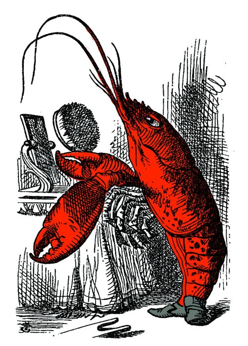 CP296 CARTE POSTALE THE LOBSTER