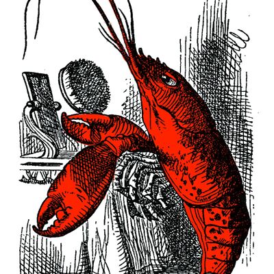 CP296 CARTE POSTALE THE LOBSTER