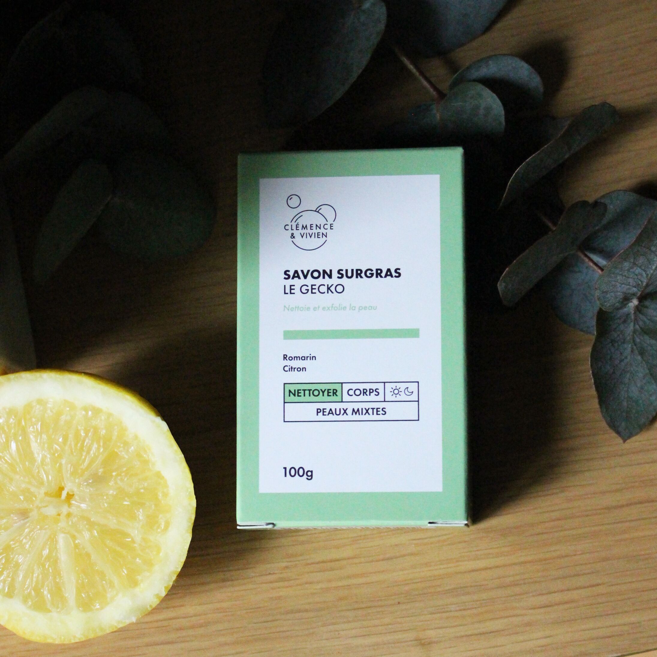 Kalt seife den Gecko