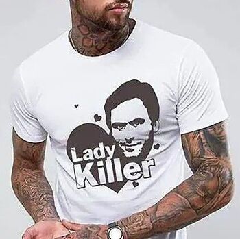 Ted Bundy Lady Killer - T-shirt de la gamme Serial Killer