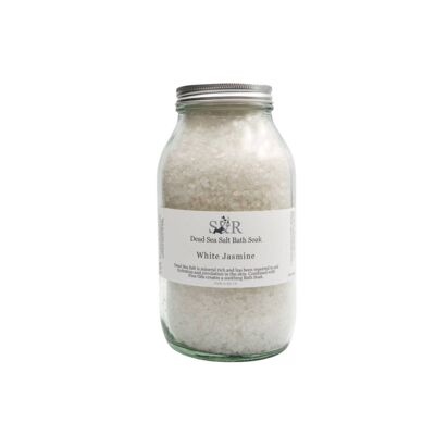 600g White Jasmine bath salts