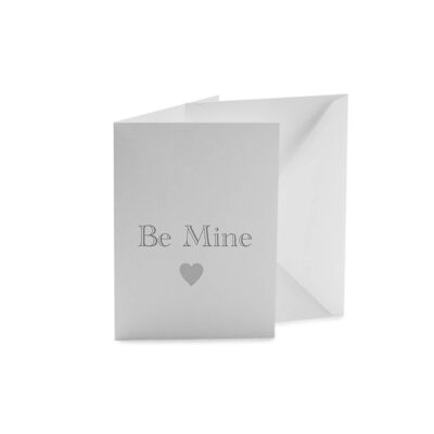 Be mine card