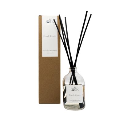 Fresh linen reed diffuser