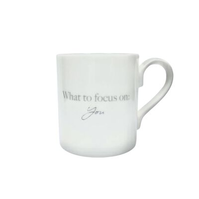 What to focus on cup