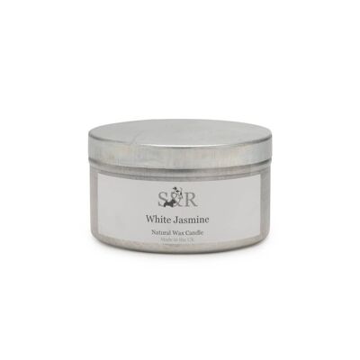 White Jasmine Tin Candle