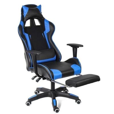 Sylvan™ Gaming Massage Chair - Blue