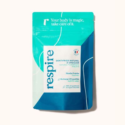 Ricarica dentifricio solido 120 compresse