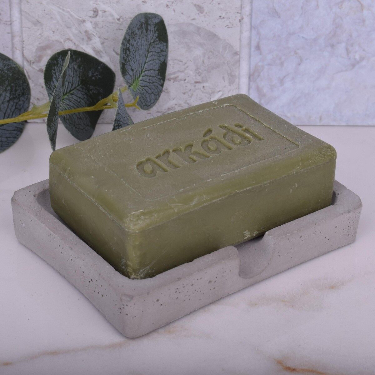 Seifenschale "Plateau" Beton Design Bad Waschbecken Seife