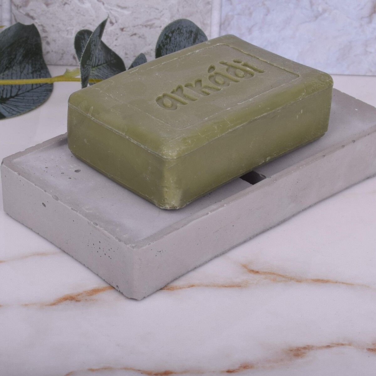 Seifenschale "Dualus" Beton Design Bad Waschbecken Seife