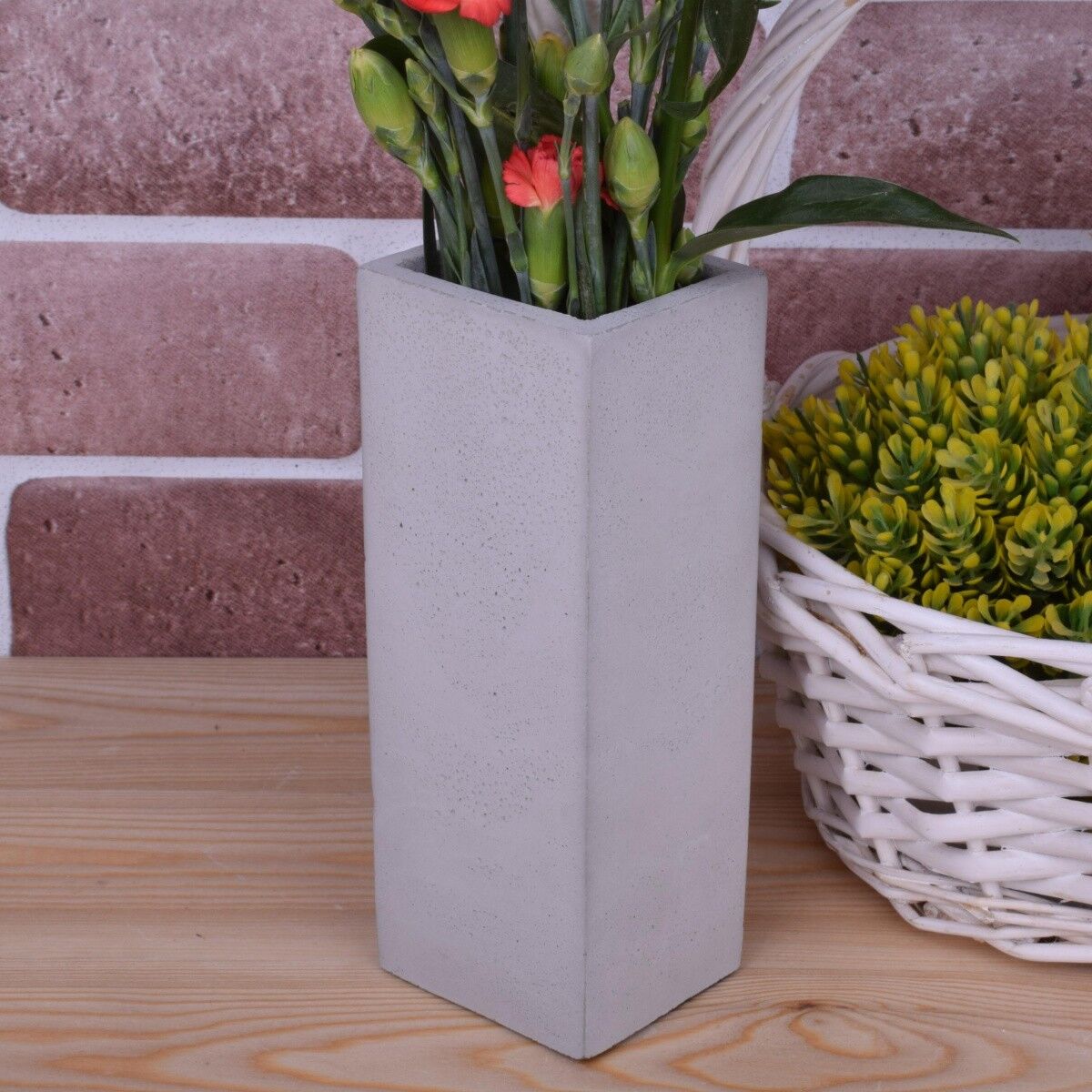 Vase "Becca" Design aus Beton Deko Wohnzimmer Unikat