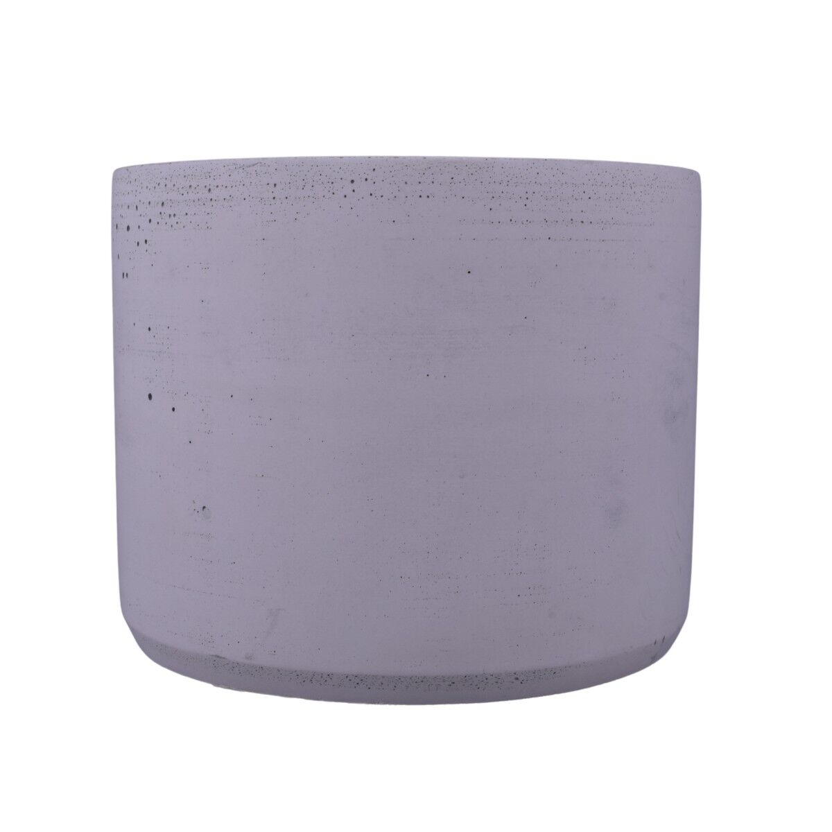 Portavasi fioriera "Lucy" cachepot in cemento Ø19cm decoro