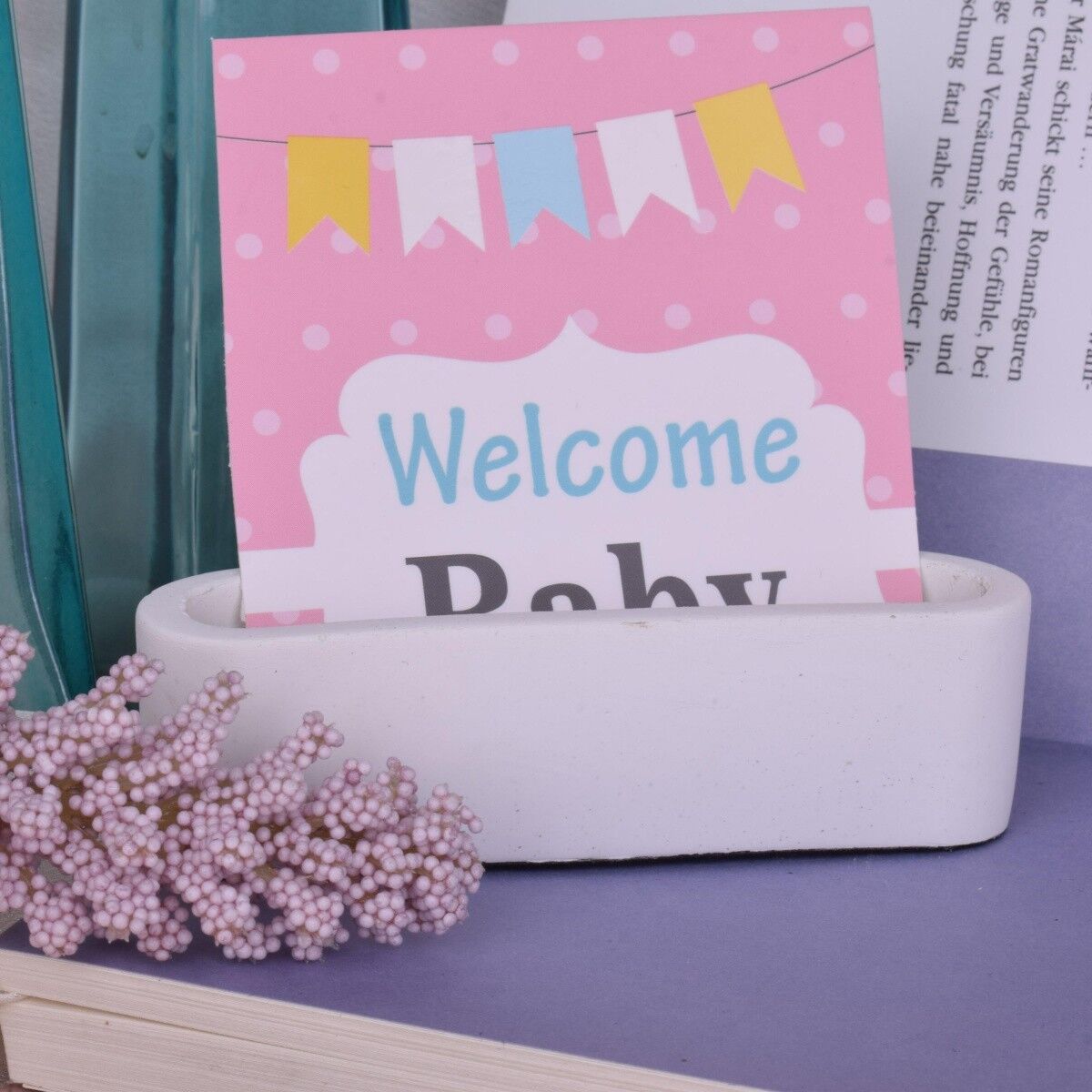 Porta biglietti da visita Porta biglietti da visita "alpha" bianco