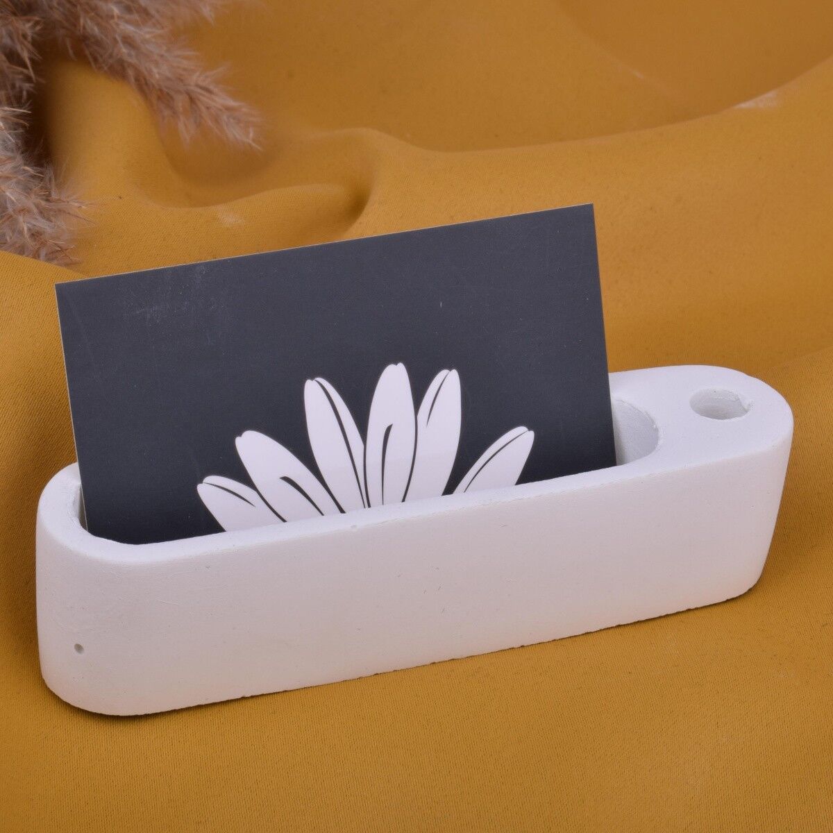 Porta biglietti da visita Porta biglietti da visita "alpha+" Bianco