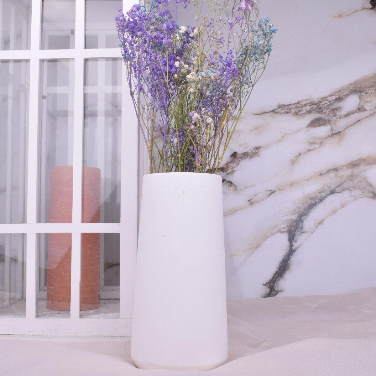 Vaso "little Ellie" design bianco decorazione soggiorno unico