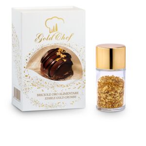 Paillettes d'or comestibles 23 kt, shaker 125 mg