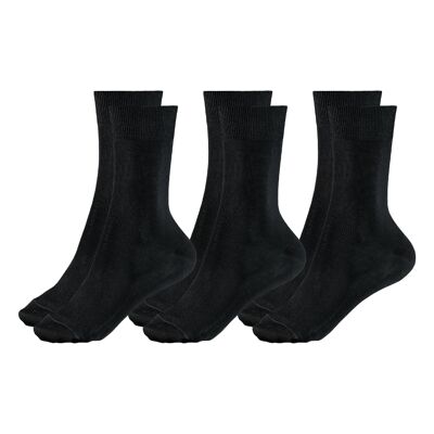 Calcetines, calcetines alpinos business paquete de 3 negros