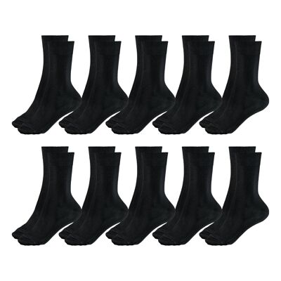 Calcetines, calcetines alpinos business paquete de 10 negros