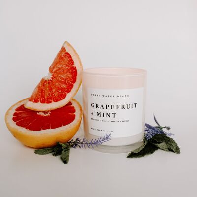 Duftkerze | Grapefruit + Mint