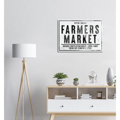 Leinwand Farmers Market - 50x70 cm / 20x28″