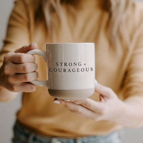 Tasse "Strong & Courageous"