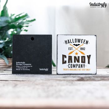 Mini bloc de ferme | Automne "Halloween Candy Company" - 20x20 cm 4