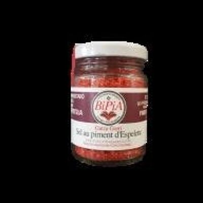 GATZA GORRI - Salz aus den Pyrenäen mit Espelette-Pfeffer (25%)