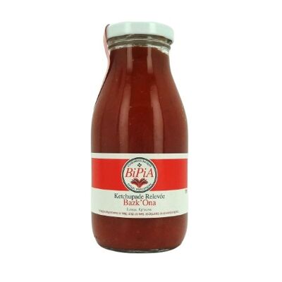 BASK'ONA - Ketchupade picante con pimiento de Espelette - 280g