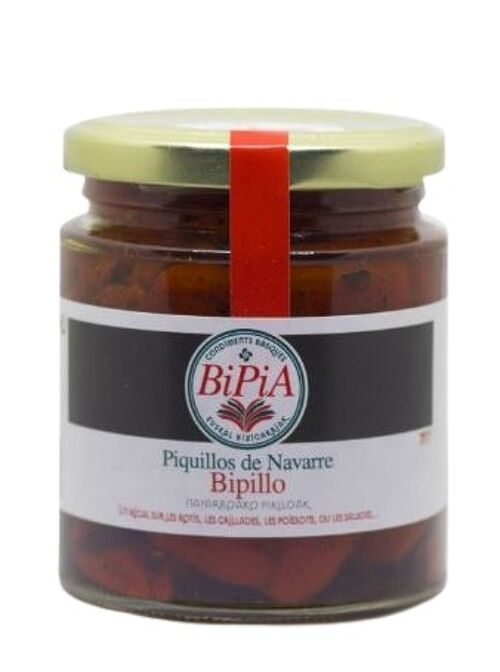 BIPILLO - Piments doux del Piquillo de Navarre (Pays Basque) - 220g