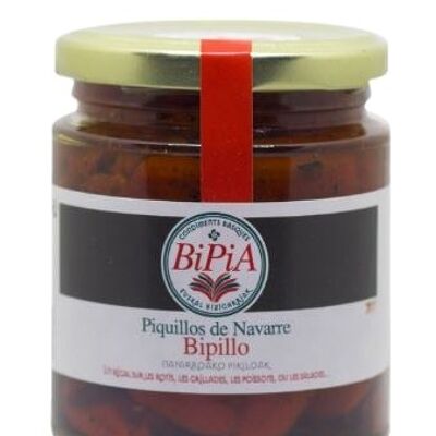 BIPILLO - Süße Piquillo-Paprikaschoten aus Navarra (Baskenland) - 220g