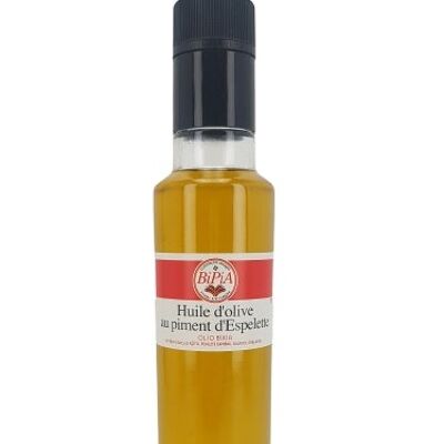OLIO BIXIA - Olio extravergine di oliva della Navarra al peperoncino di Espelette DOP - 250 ml