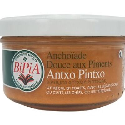 Antxo Pintxo, süße Anchoiade mit Chili