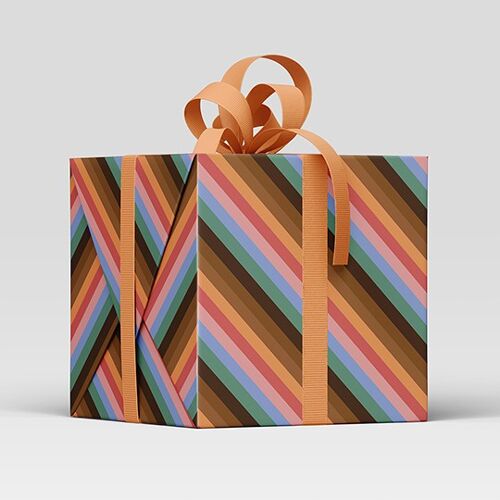 Pairs Inspired Wrapping Paper