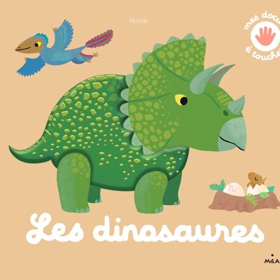 Libro para tocar - Los dinosaurios - Colección "Mi docus para tocar"