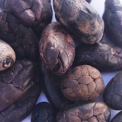 Fèves de cacao torréfiées - 100g