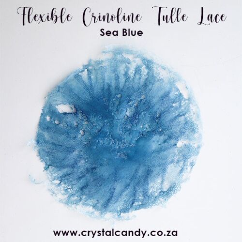 Crystal Candy Edible Sea Blue Crinolene