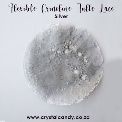 Crystal Candy Edible Silver Crinolene