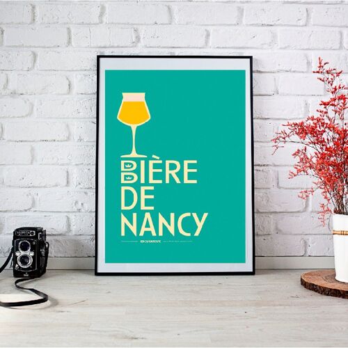 Affiche "Bière de Nancy"