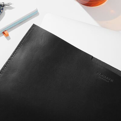 Vacchetta Sleeve (Macbook Pro) Black - Macbook Pro 14" (M1 / 2021)