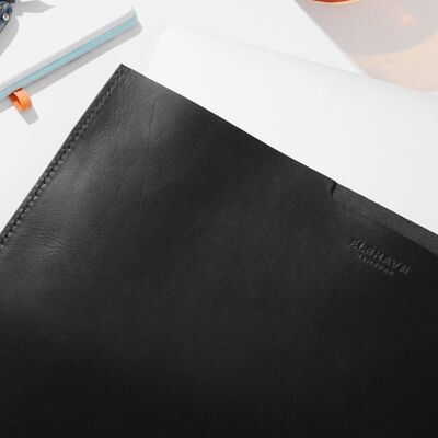 Vacchetta Sleeve (Macbook Pro) Black - Macbook Pro 16" (M1 / 2021)
