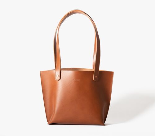 Vacchetta Tote Bag · Gold