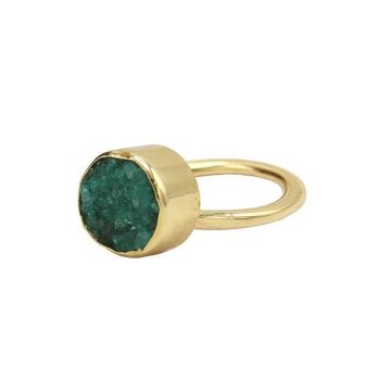 Bague Eiffel verte