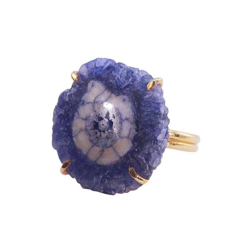 ANELLO PIETRA SOLARE BLU