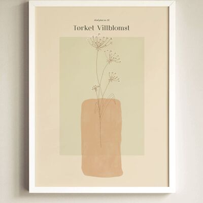 Poster Villblomst - 30x40 cm