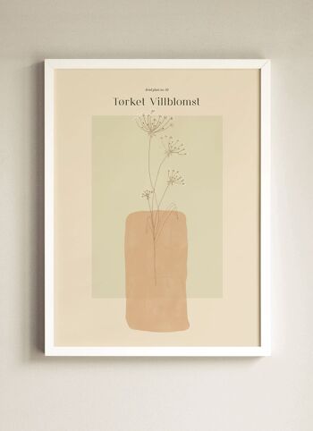 Affiche Villeblomst - 30x40 cm 1