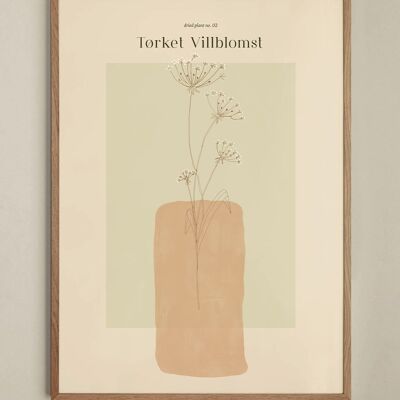 Poster Villblomst - 50x70 cm